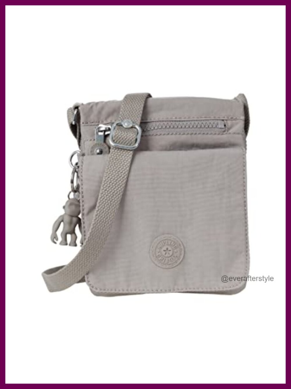 Kipling New Eldorado Nylon Crossbody Bag Lightweight Travel Purse